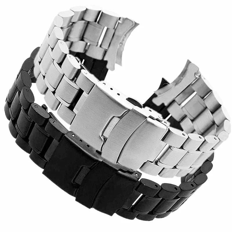 High Quality solid Stainless Steel watch Strap mens metal Bracelet 18 20 22 24mm Main image
